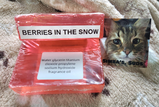 Berries In The Snow Soap